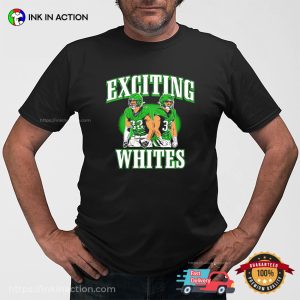 Exciting Whites Philadelphia Eagles Football T-shirt