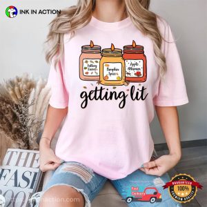 Fall Spices Candles Comfort Colors T shirt 4