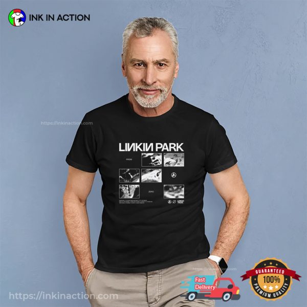 From Zero Album Linkin Park Retro Style T-shirt