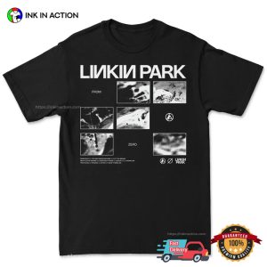 From Zero Album Linkin Park Retro Style T shirt 4