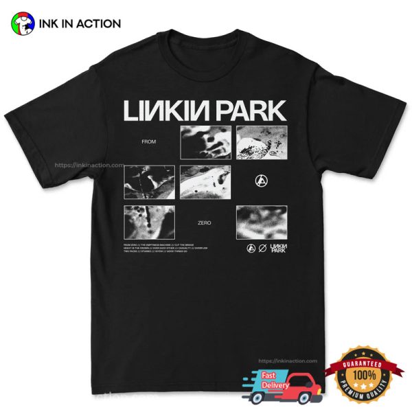 From Zero Album Linkin Park Retro Style T-shirt