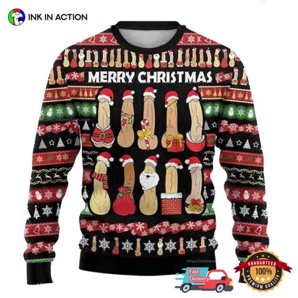 Funny Dirty Ugly Christmas Sweater