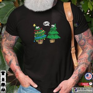 Funny Gay Christmas Tree LGBT Pride Shirt