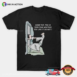 Funny New Years Eve cartoon T Shirt 2