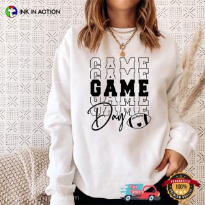 Game Day Footbal Mom Tee 2