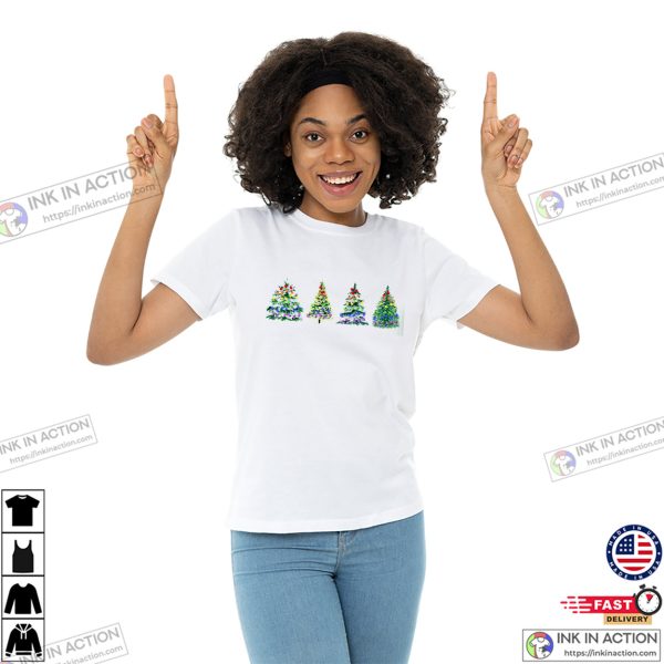 Gay Pride Christmas Tree Unisex T-shirt