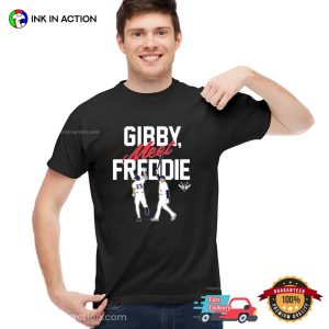 Gibby Meet Freddie Baseball T-shirt