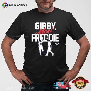 Gibby Meet Freddie Baseball T shirt 3