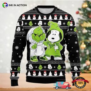 Grinch And Snoopy Costumes Christmas Ugly Sweater