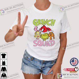 Grinch Squad Funny Christmas Tees