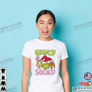 Grinch Squad Funny Christmas Tees