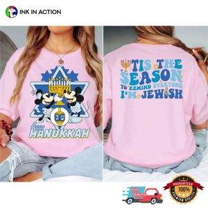 Happy Hanukkah Tis The Season Disney Happy Hanukkah T-shirt