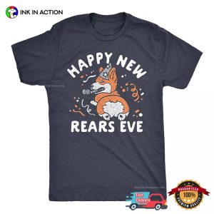 Happy New Rears Eve Corgi Puppy Funny T shirt 4