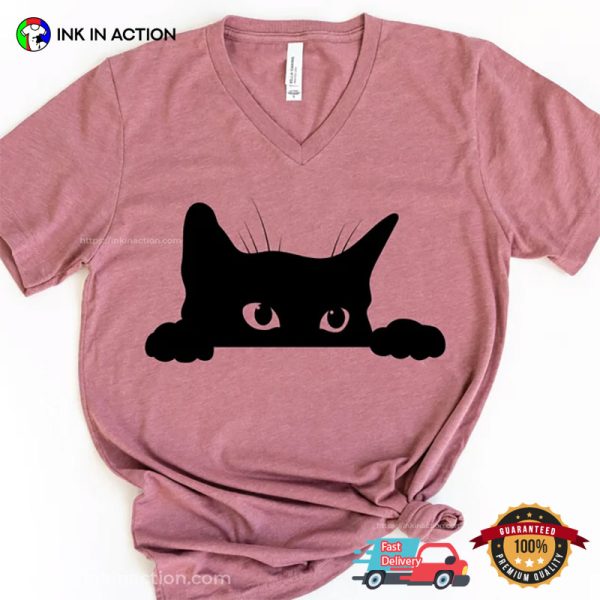 Hidden Cat Comfort Colors Tee