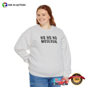 Ho Ho Ho Mosexual LGBT Christmas Shirt