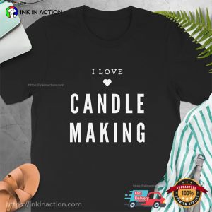 I Love Candle Making Basic T-shirt