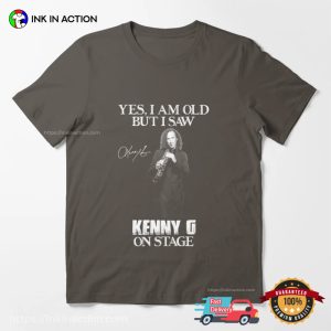 I Saw Kenny G On Stage Signature T-shirt