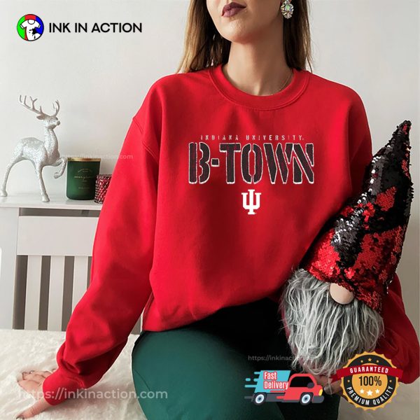 Indiana Hoosiers B-Town University Football T-Shirt