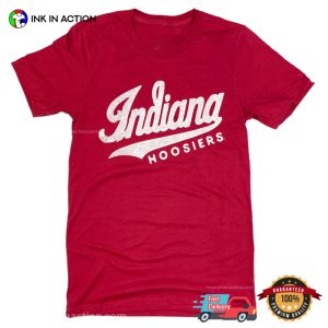 Indiana Hoosiers Crimson University Football Team Shirt 3