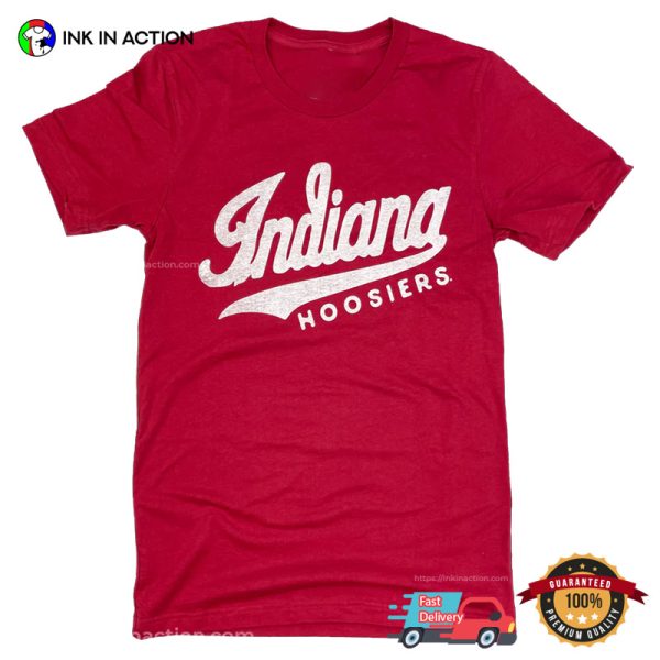 Indiana Hoosiers Crimson University Football Team Shirt