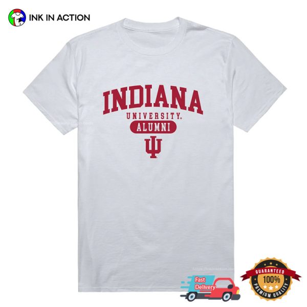 Indiana Hoosiers University Alumni Football Tee