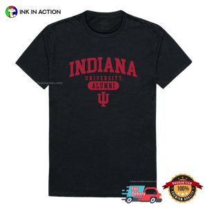 Indiana Hoosiers University Alumni Football Tee 3