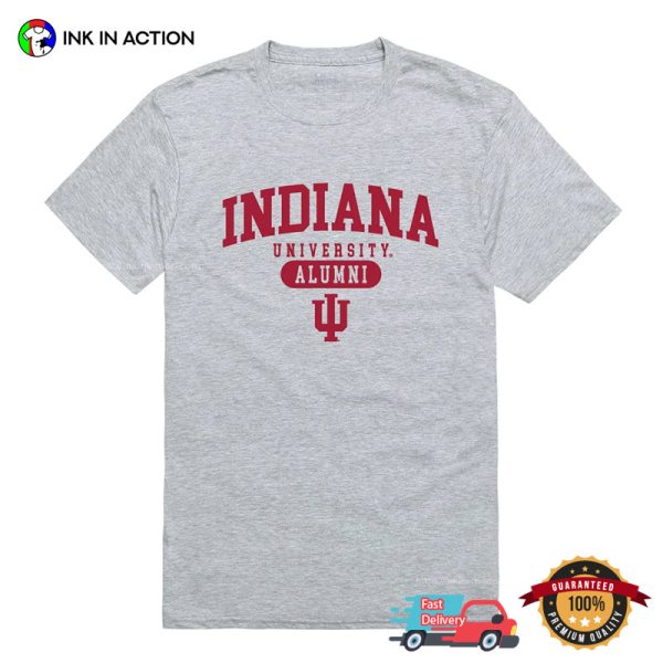 Indiana Hoosiers University Alumni Football Tee