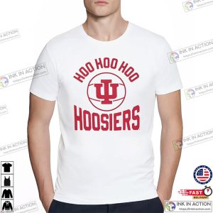 Indiana Hoosiers White Hoo Hoo Hoo American Football Shirt 2