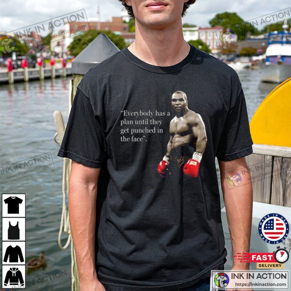 Iron Mike Tyson Quotes T-Shirt