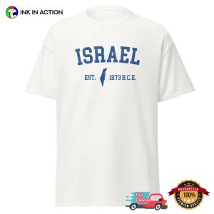 Israel Established 1273 BCE Vintage T shirt 3