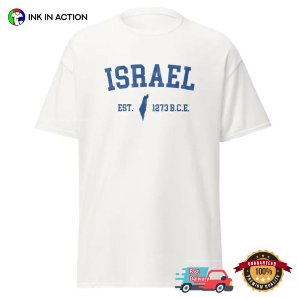 Israel Established 1273 BCE Vintage T-shirt