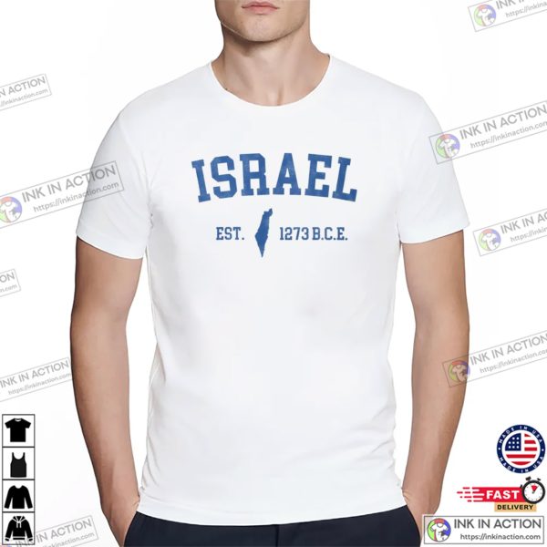 Israel Established 1273 BCE Vintage T-shirt