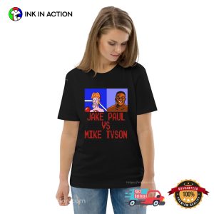 Jake Paul Vs Mike Tyson Punch Out Game T Shirt 2