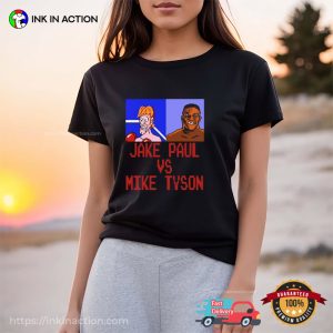 Jake Paul Vs Mike Tyson Punch Out Game T-Shirt