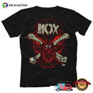 Jon Moxley Crimson Mask AEW Wrestling T shirt 4