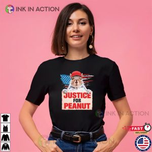 Justice For Peanut America Peanut The Squirrel T-shirt