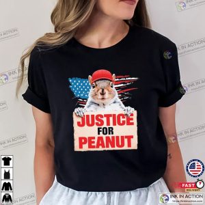 Justice For Peanut America Peanut The Squirrel T shirt 2