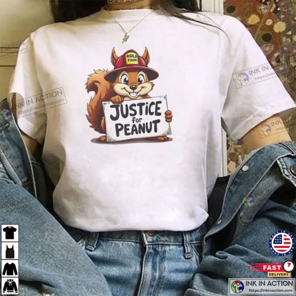 Justice For Peanut Squirrel Lover Shirt