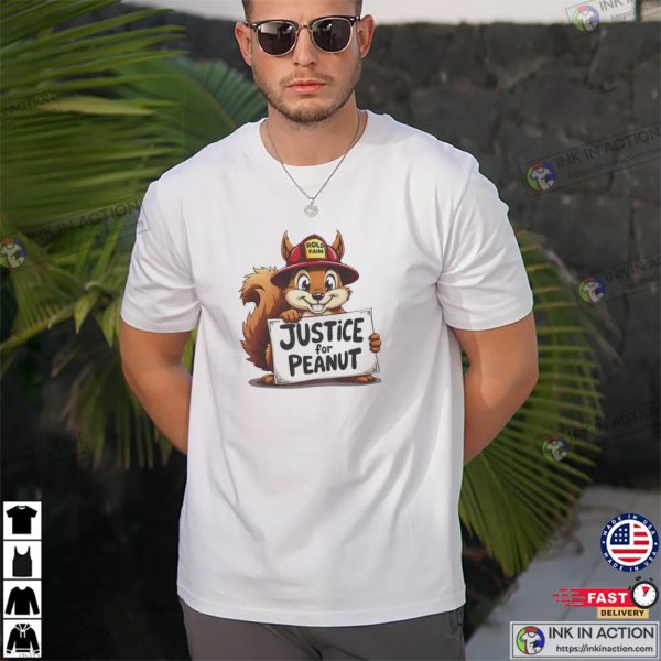 Justice For Peanut Squirrel Lover Shirt