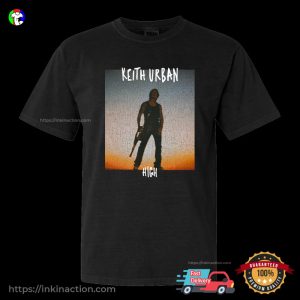 Keith Urban High Vintage Graphic T shirt 3