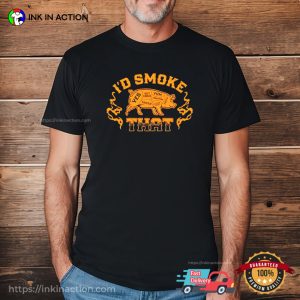 Keith Urban I’d Smoke That Pig anatomy T shirt 3