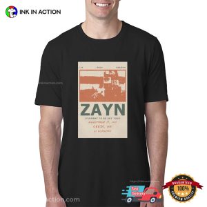 Leeds UK Zayn Concert, Stairway To Be Sky Tour 2024 T-shirt