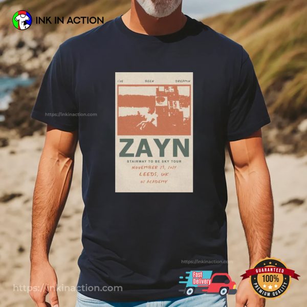 Leeds UK Zayn Concert, Stairway To Be Sky Tour 2024 T-shirt