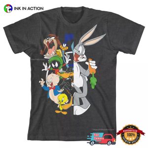 Looney Tunes Characters Cartoon Art Comfort Colors Tee 2