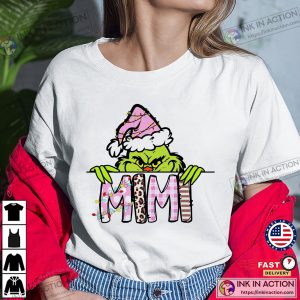 Mama Grinch Christmas Evil Smile Shirt