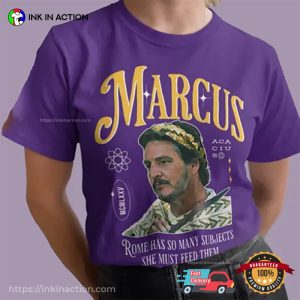 Marcus The Benevolent Pedro Pascal Gladiator 2 T-shirt