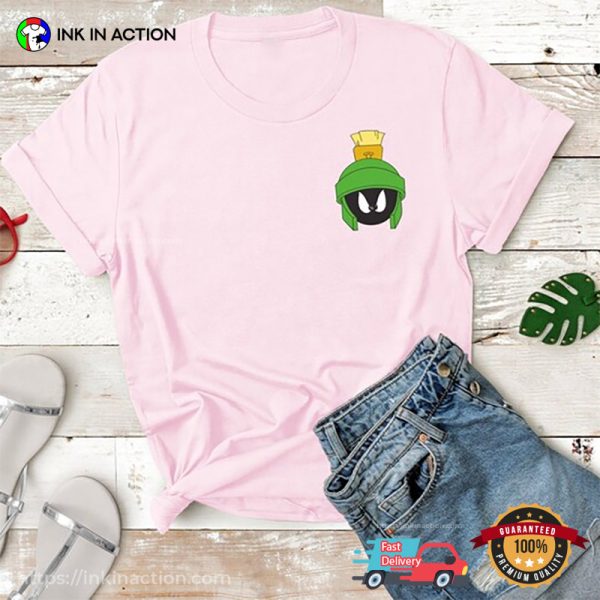 Marvin The Martian Angry Head Looney Tunes Shirt