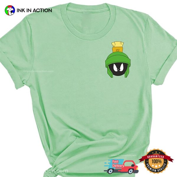 Marvin The Martian Angry Head Looney Tunes Shirt