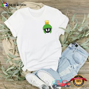 Marvin the Martian Angry Head Looney Tunes Comfort Colors Shirt 4