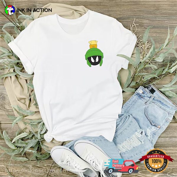 Marvin The Martian Angry Head Looney Tunes Shirt